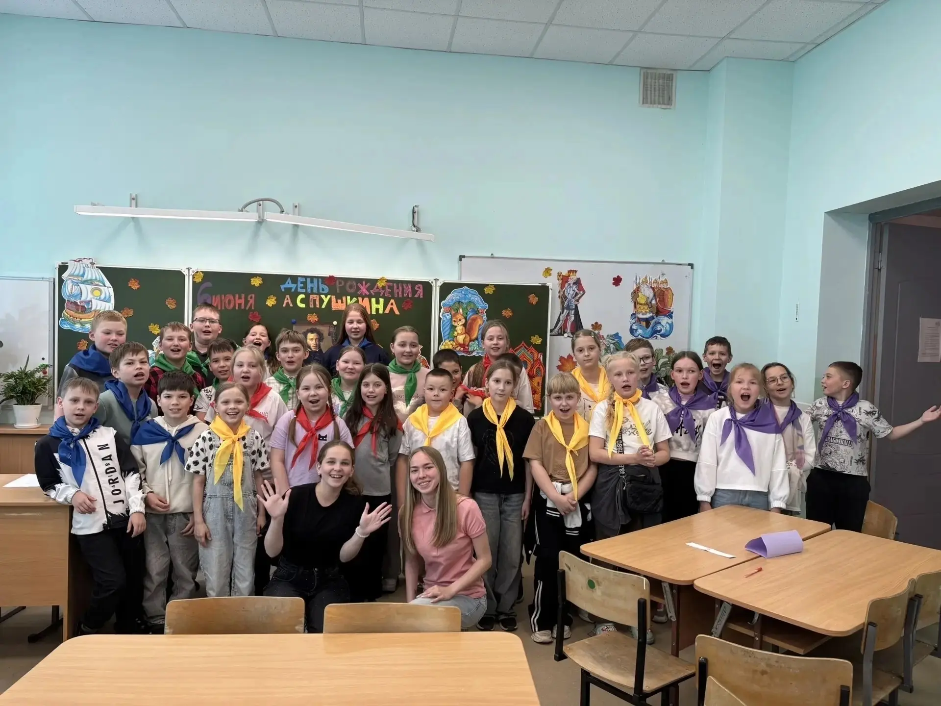 📚5 июня в школьном лагере "Планета детства" прошла увлекательная интеллектуальная игра "По страница
