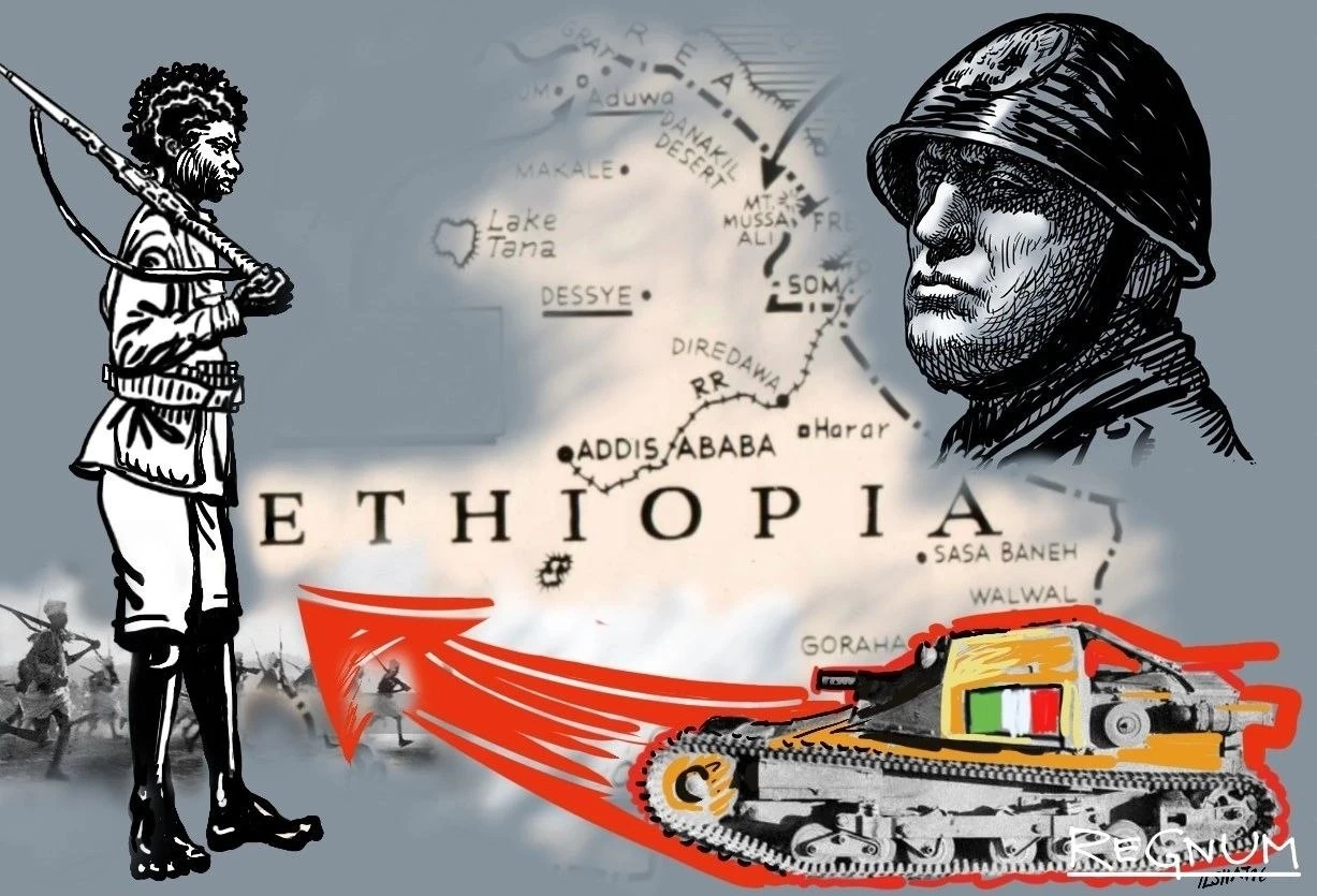 91 год назад итальянские войска вторглись в Эфиопию