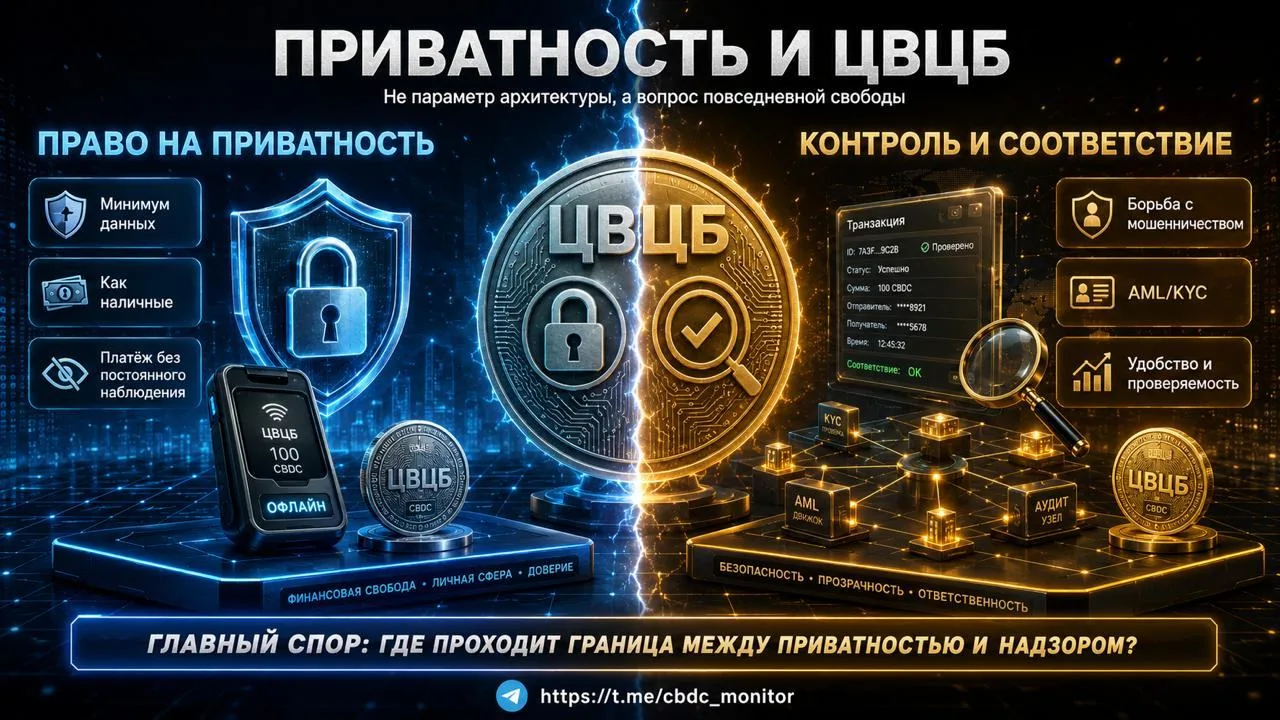 Приватность в ЦВЦБ: вопрос не про настройки