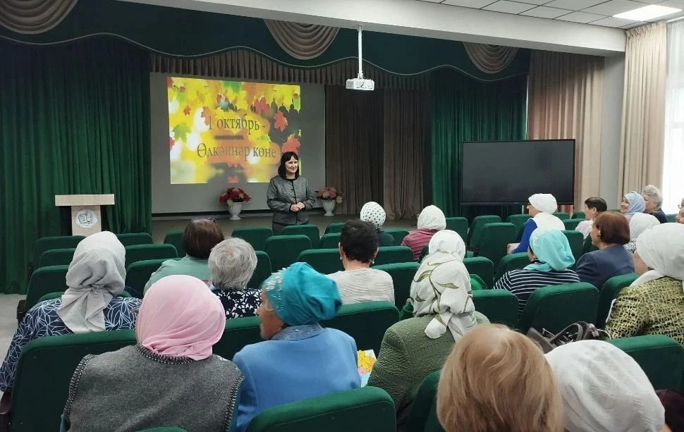 1 октября, в Международный день пожилых людей, в нашей школе, которая открылась после р...