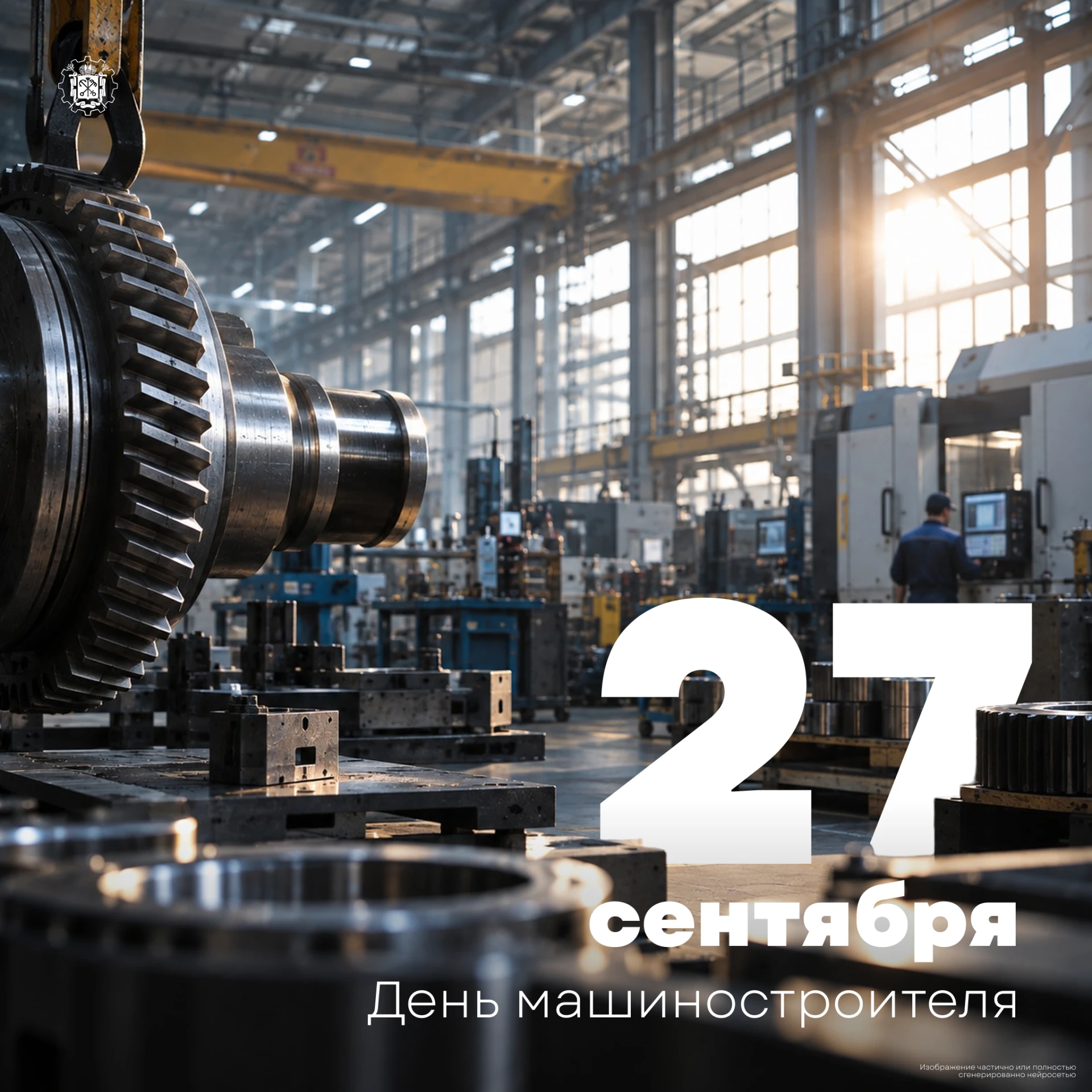 ⚙ С Днём машиностроителя!