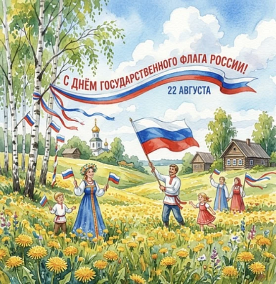 🇷🇺Поздравляем с Днём Государственного флага России!