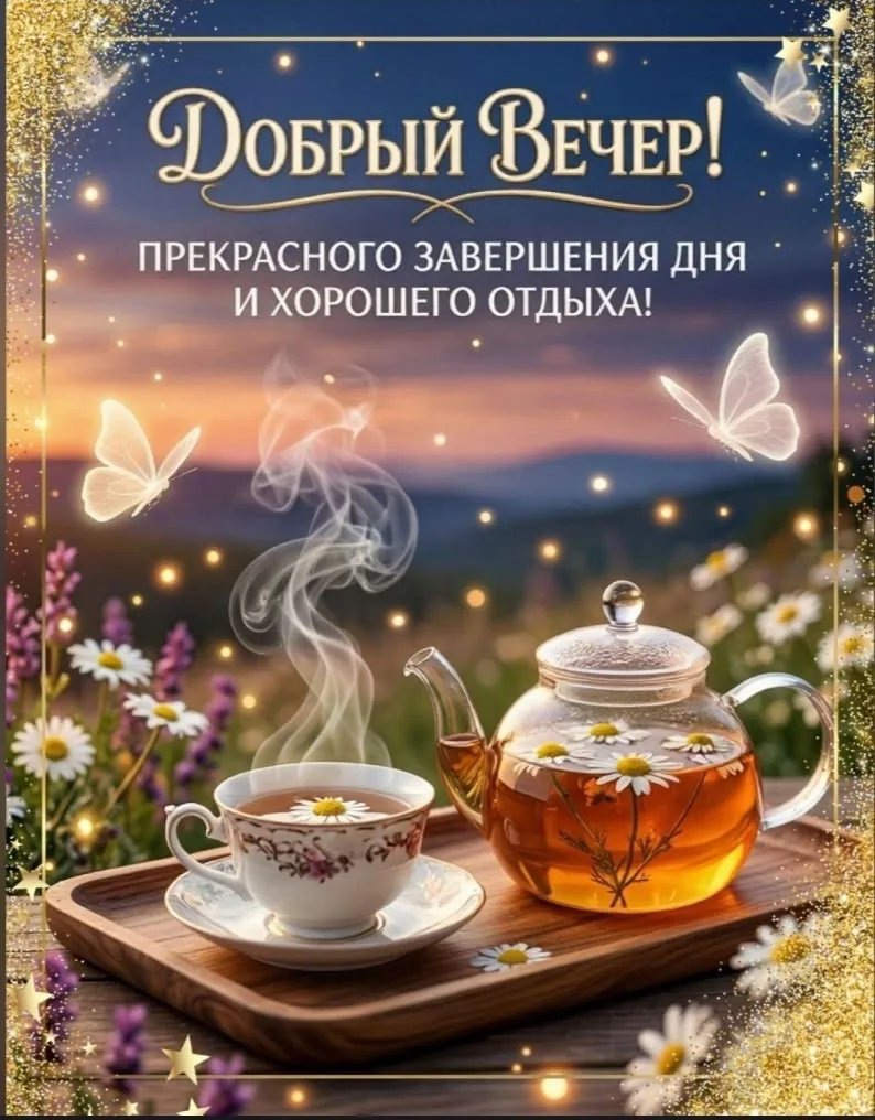 Изображение 1 к публикации «Доброе утро и спокойной ночи открытки»