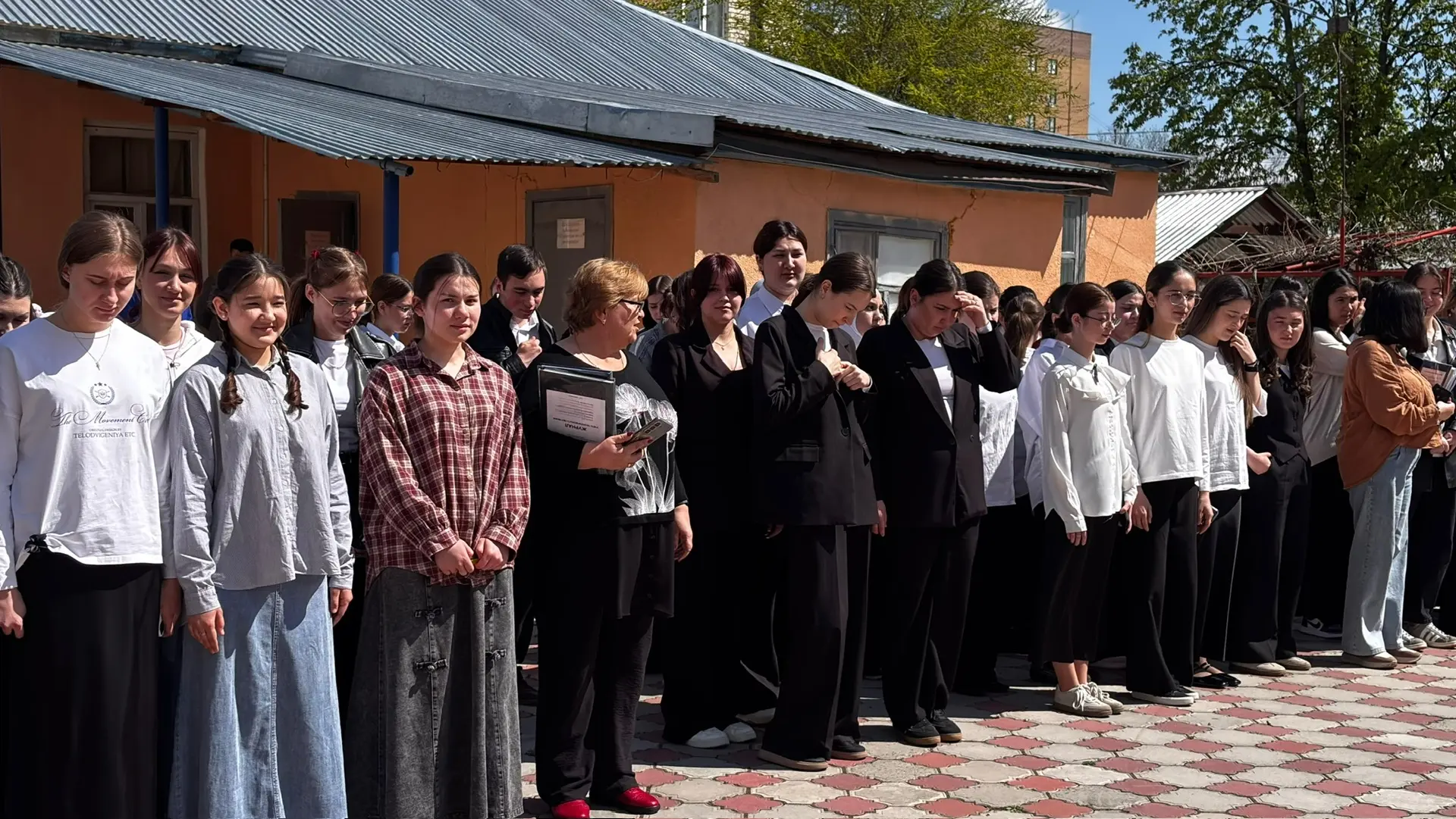 В Карачаево-Черкесском педагогическом колледже имени Умара Хабекова прошли всероссийские учения 🇷🇺  