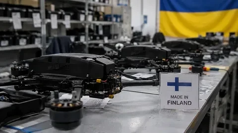 💸📉🏭 Финская компания, поставляющая дроны Украине, за год дошла до банкротства