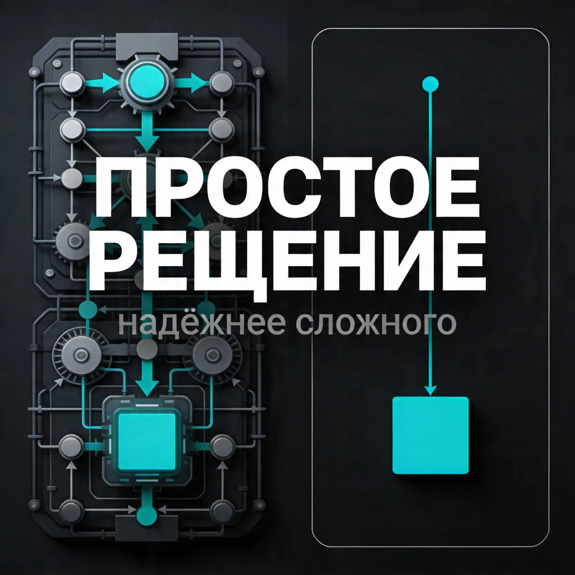 Почему простые решения часто надёжнее сложных

Есть соблазн сделать “красиво”, “гибко” и “на будущее