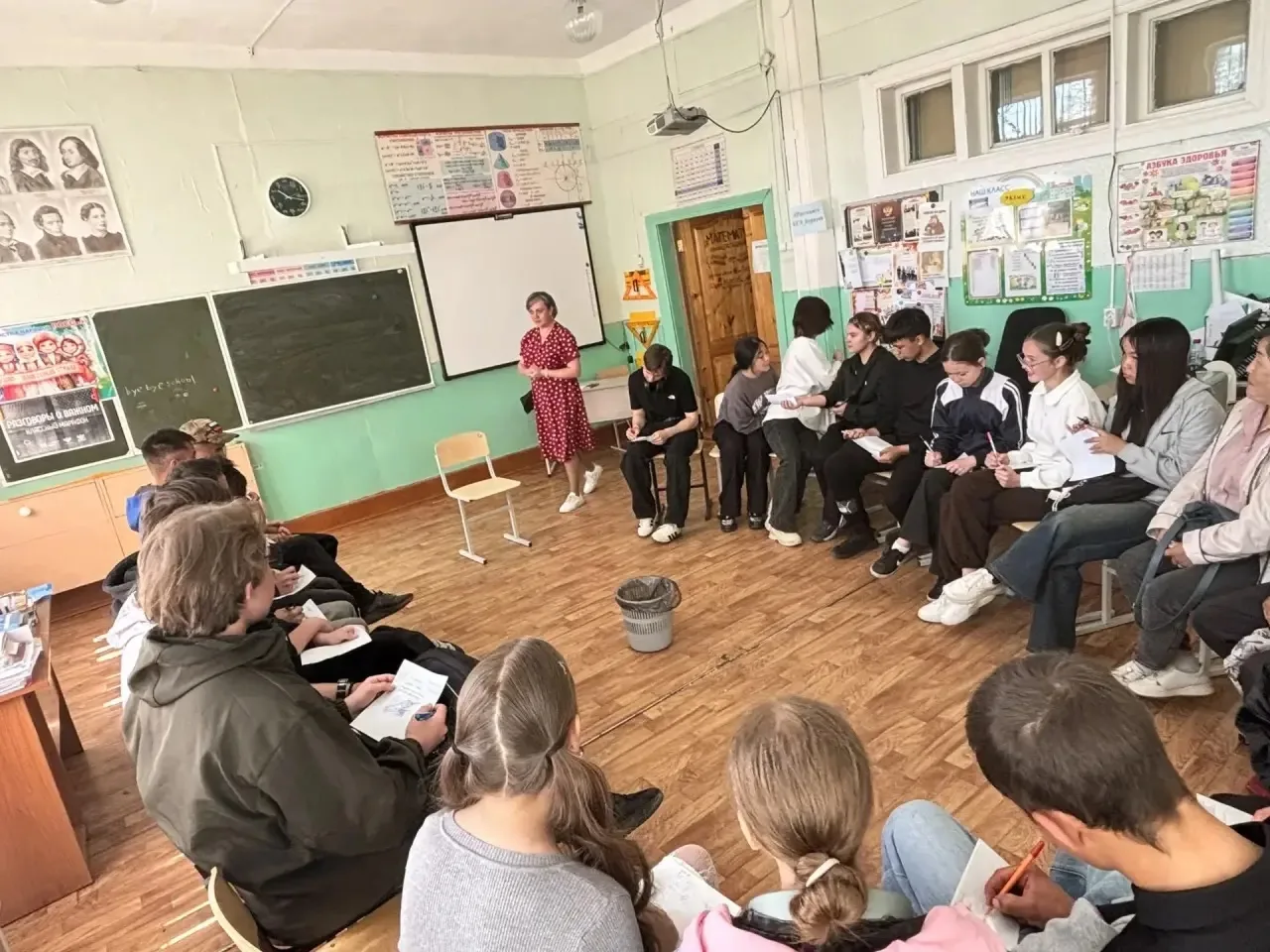 📣Сегодня 27 мая на базе нашей школы прошёл тренинг по снижению экзаменационного стресс...