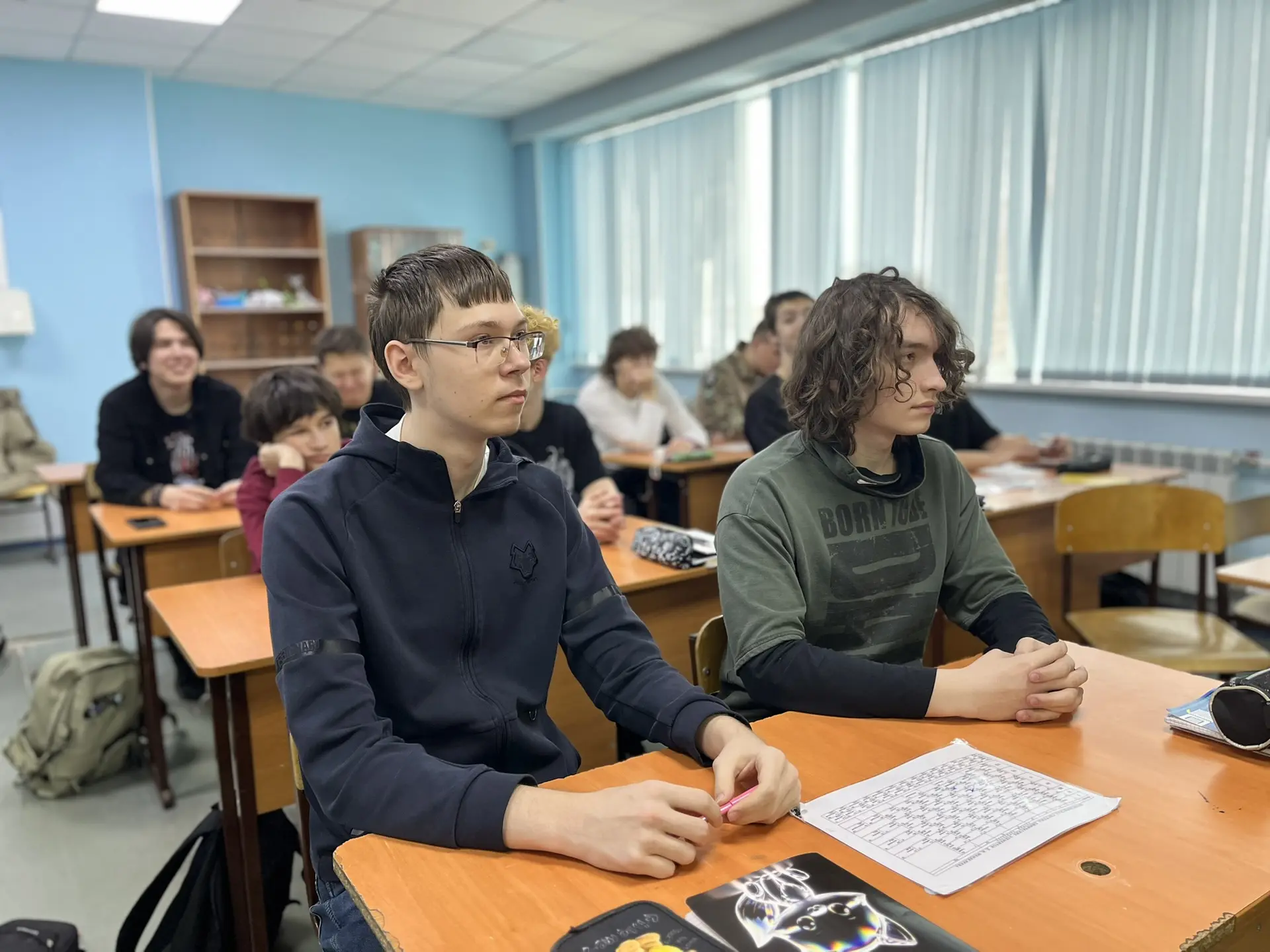 🎖️В преддверии Дня защитника Отечества в лицее прошла лекция «Герои на защите Родины».  Лекция подго