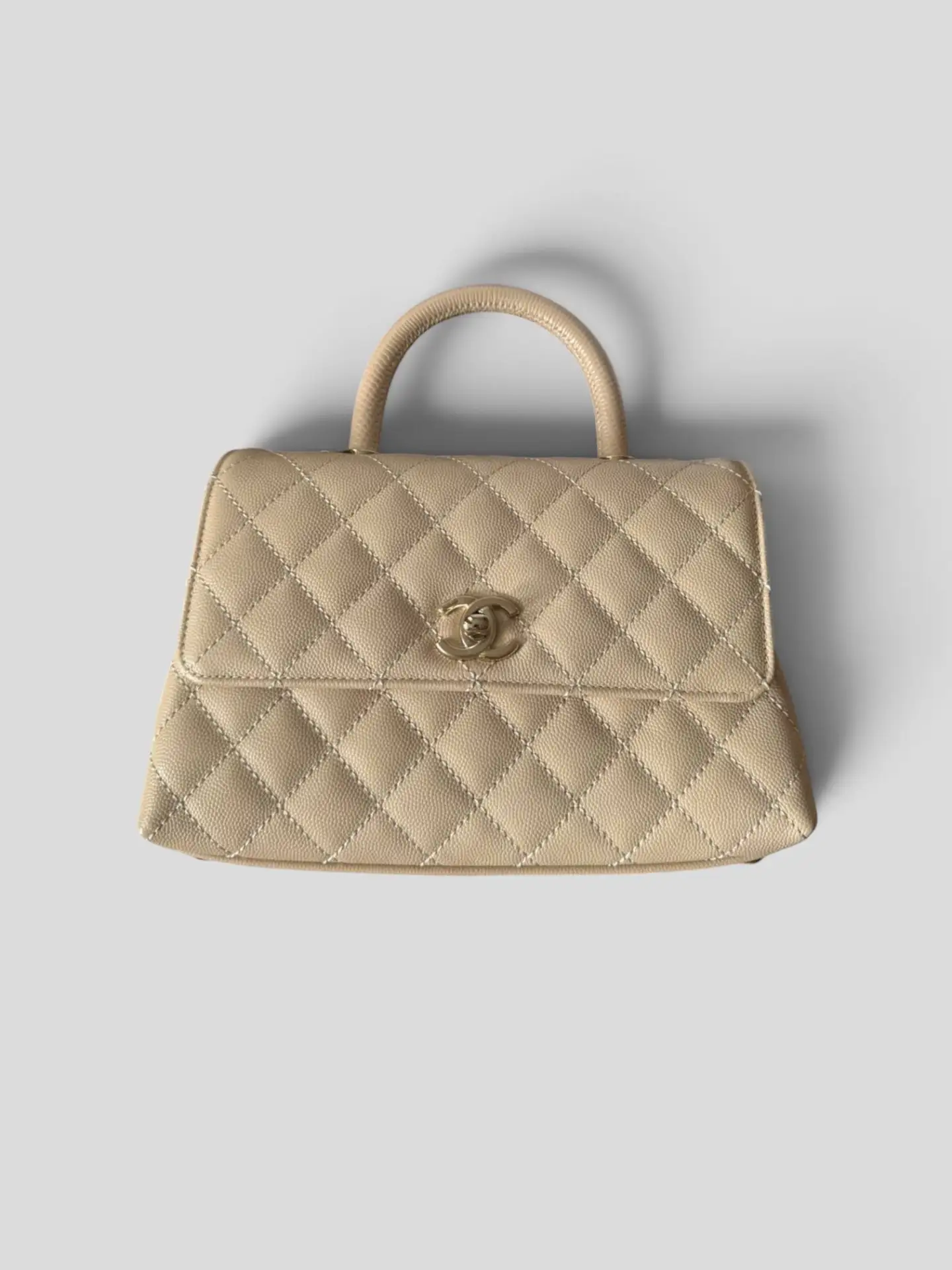 Новая сумка Chanel Coco Handle Flap, полный комплект.