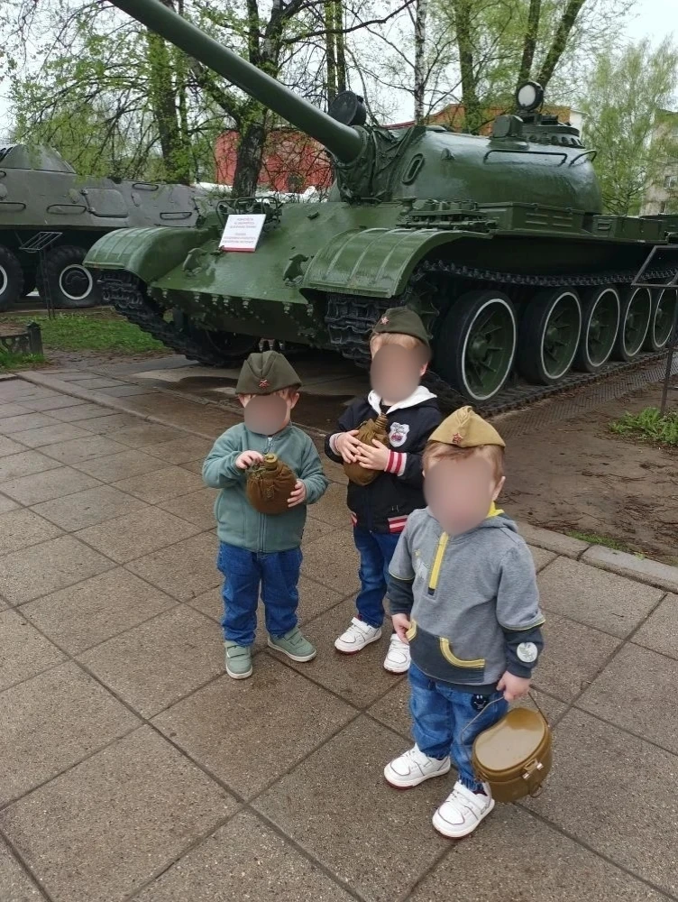 В канун 81 годовщины Великой Победы наши малыши отправились по местам воинской славы 🔥