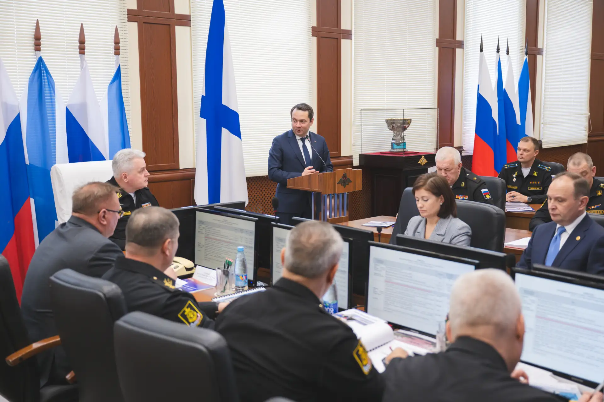 🎖 В Североморске состоялось расширенное заседание Военного совета Северного флота, на котором были п