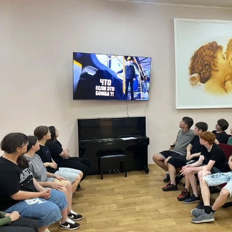 🙋C воспитанниками Камышинского центра помощи детям было проведено практическое занятие «При угрозе 