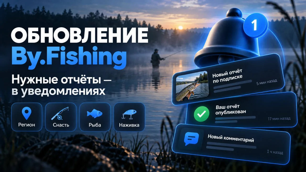 🚀 Обновление By.Fishing v1.6.0