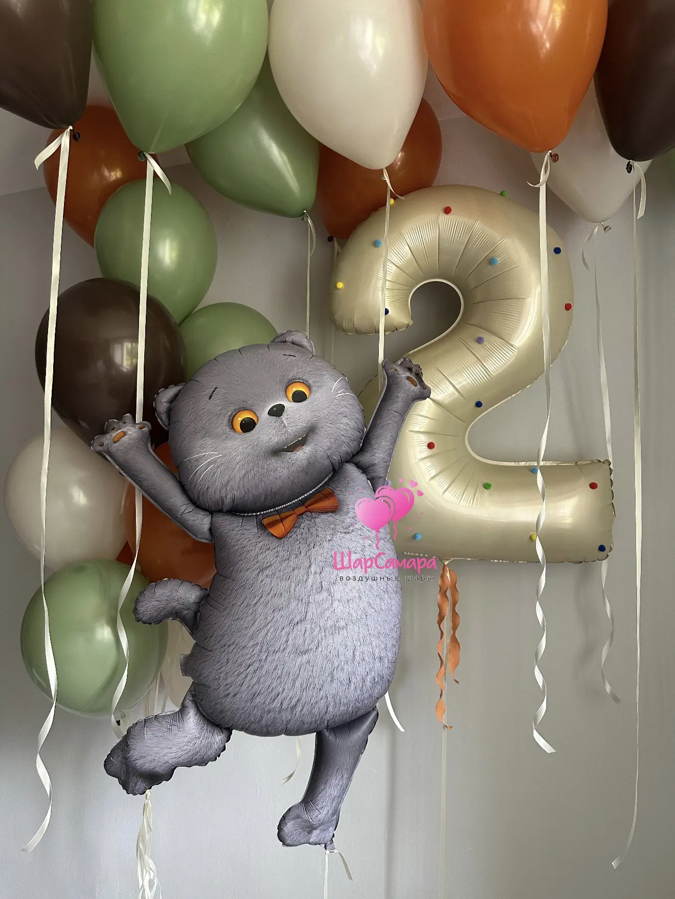 🎈 Оформление на 2 годика — выбирайте свой бюджет!