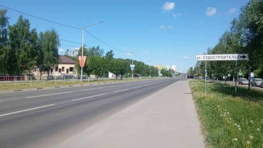 Проспект Фрунзе в Дядьково