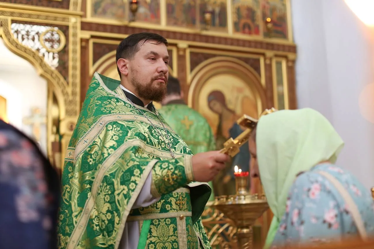 С именинами поздравляем клирика Вознесенского храма Электростали священника Григория Ми...
