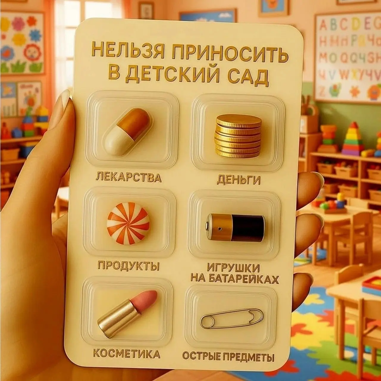 ❗️❗️❗️❗️❗️Что нельзя приносить в детский сад‼️‼️