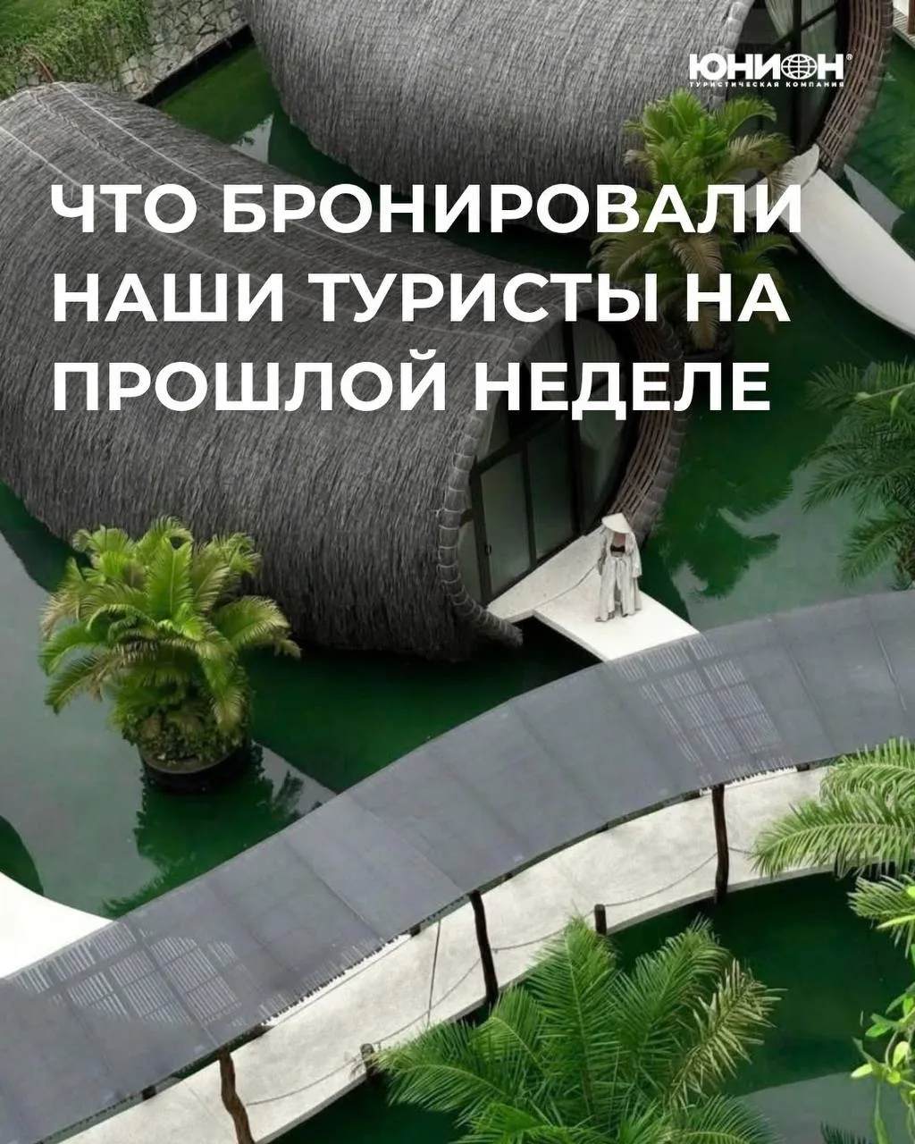 Что бронировали наши туристы на прошлой неделе? ✈️