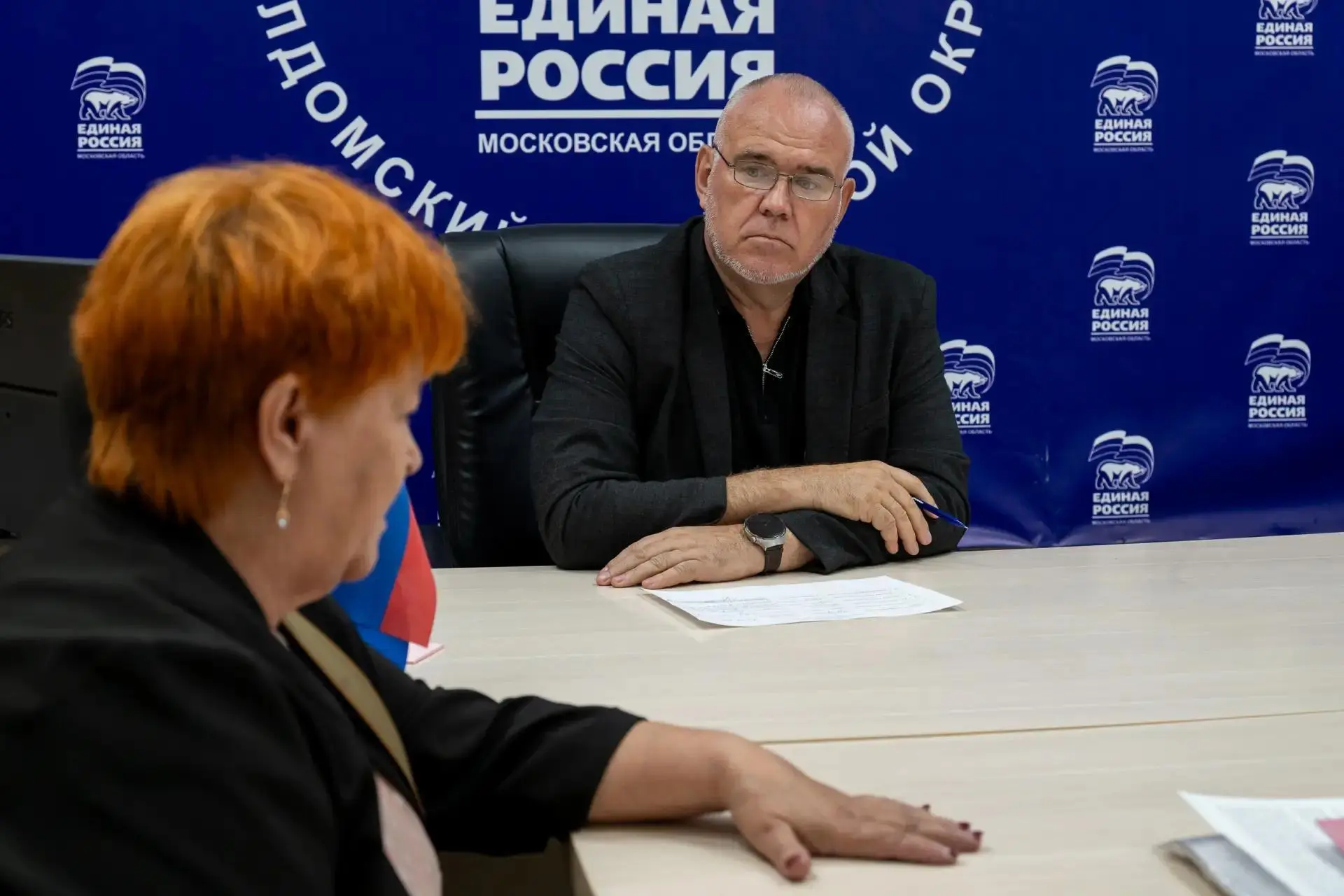 Глава Талдомского округа Юрий Крупенин провёл очередной личный приём граждан в обществе...