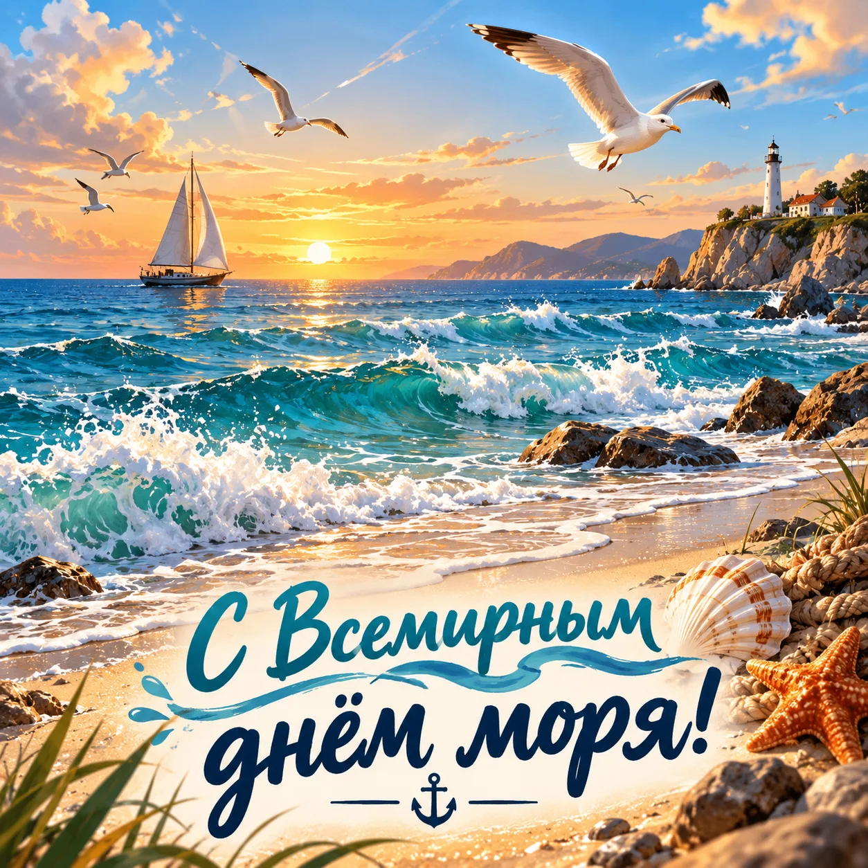 Сегодня Всемирный день моря.