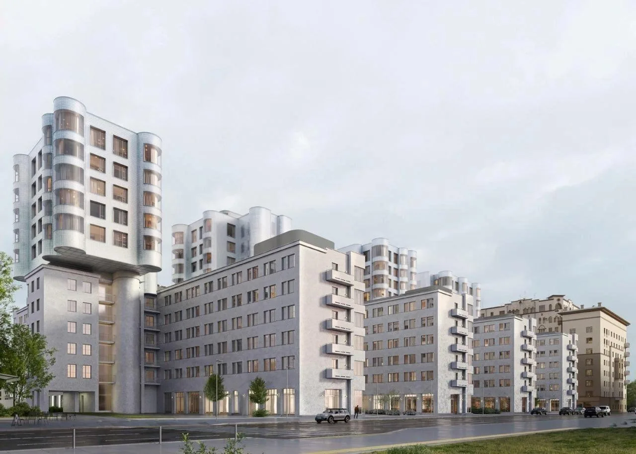 🏙 Появились рендеры ЖК, в который превратят бывшие общежития Института красной професс...