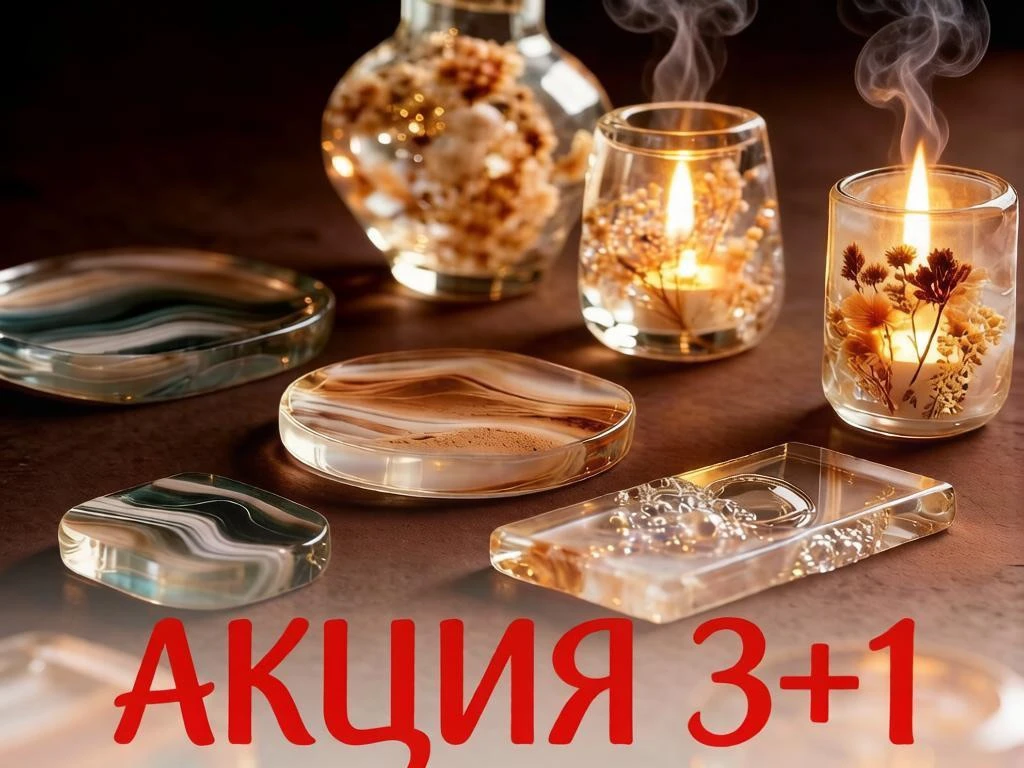 Золотая осень с магией смолы: акция 3+1!