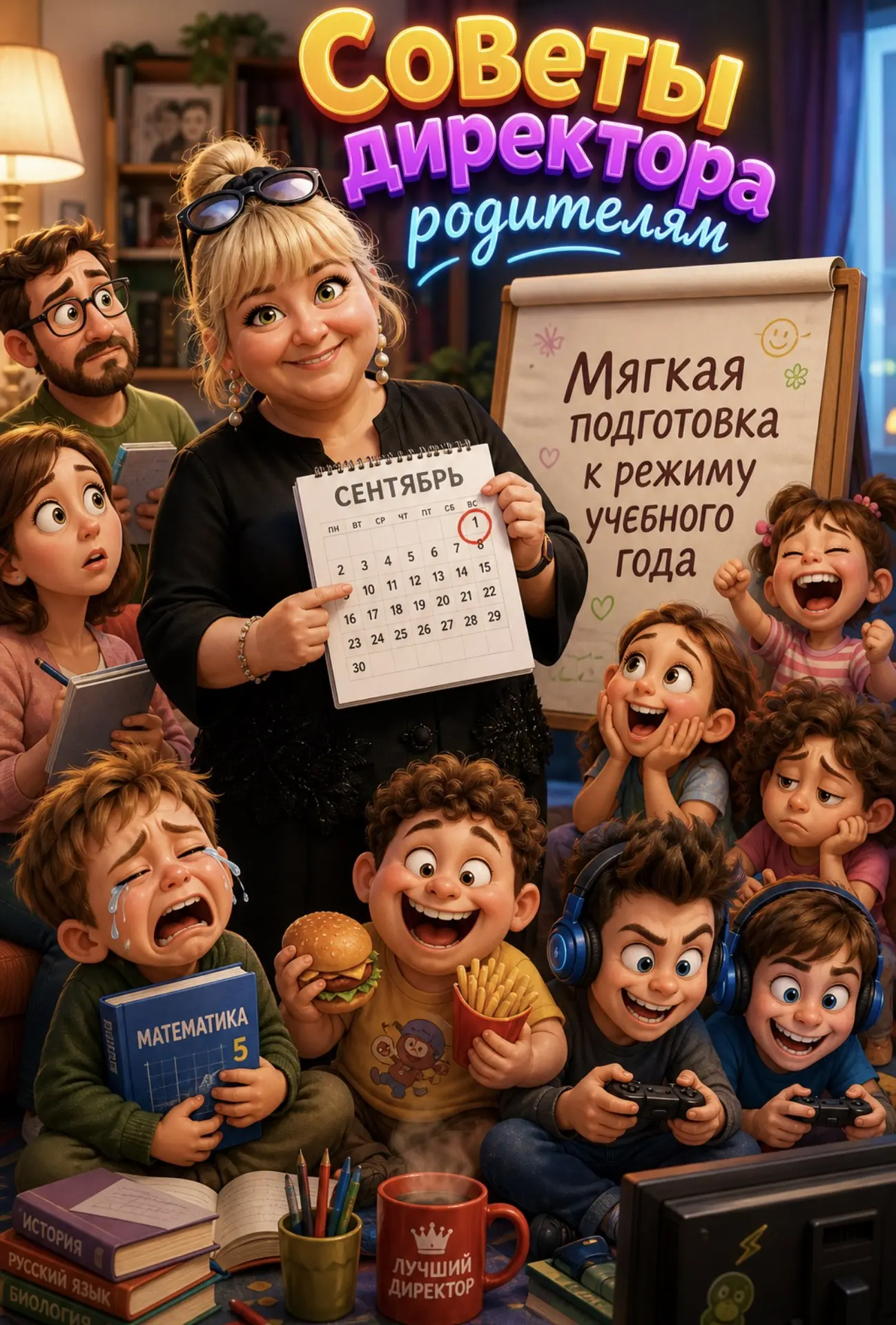 ⏰ Мягкая подготовка к режиму учебного года