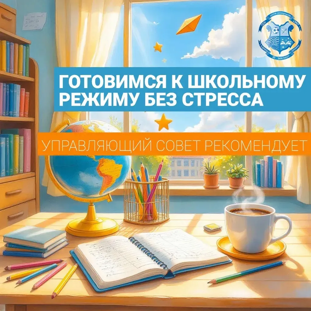 ⏰Готовимся к школьному режиму без стресса!