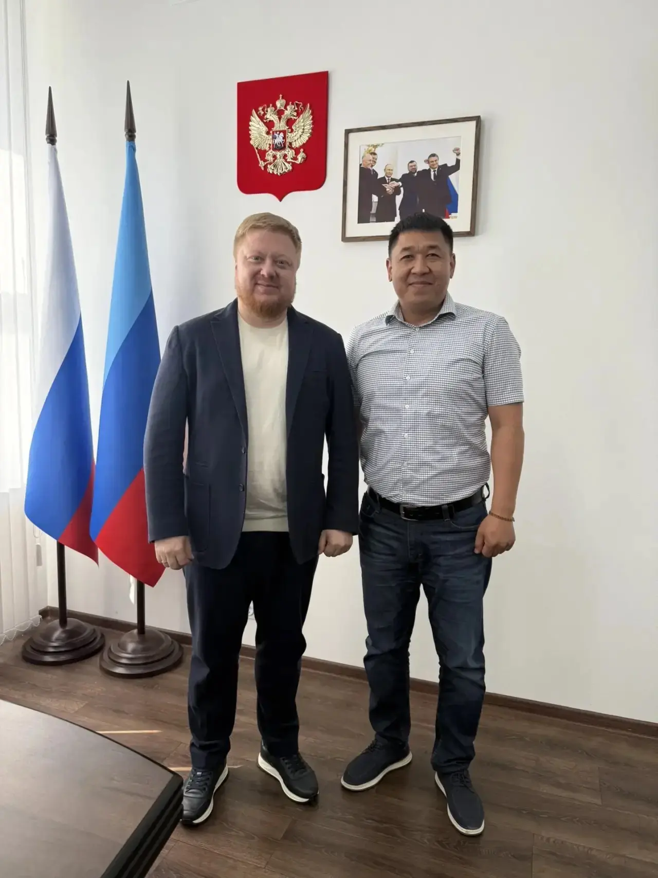 Врио Министра по строительству, транспорту и дорожному хозяйству Республики Калмыкия Андрей Шаханов 
