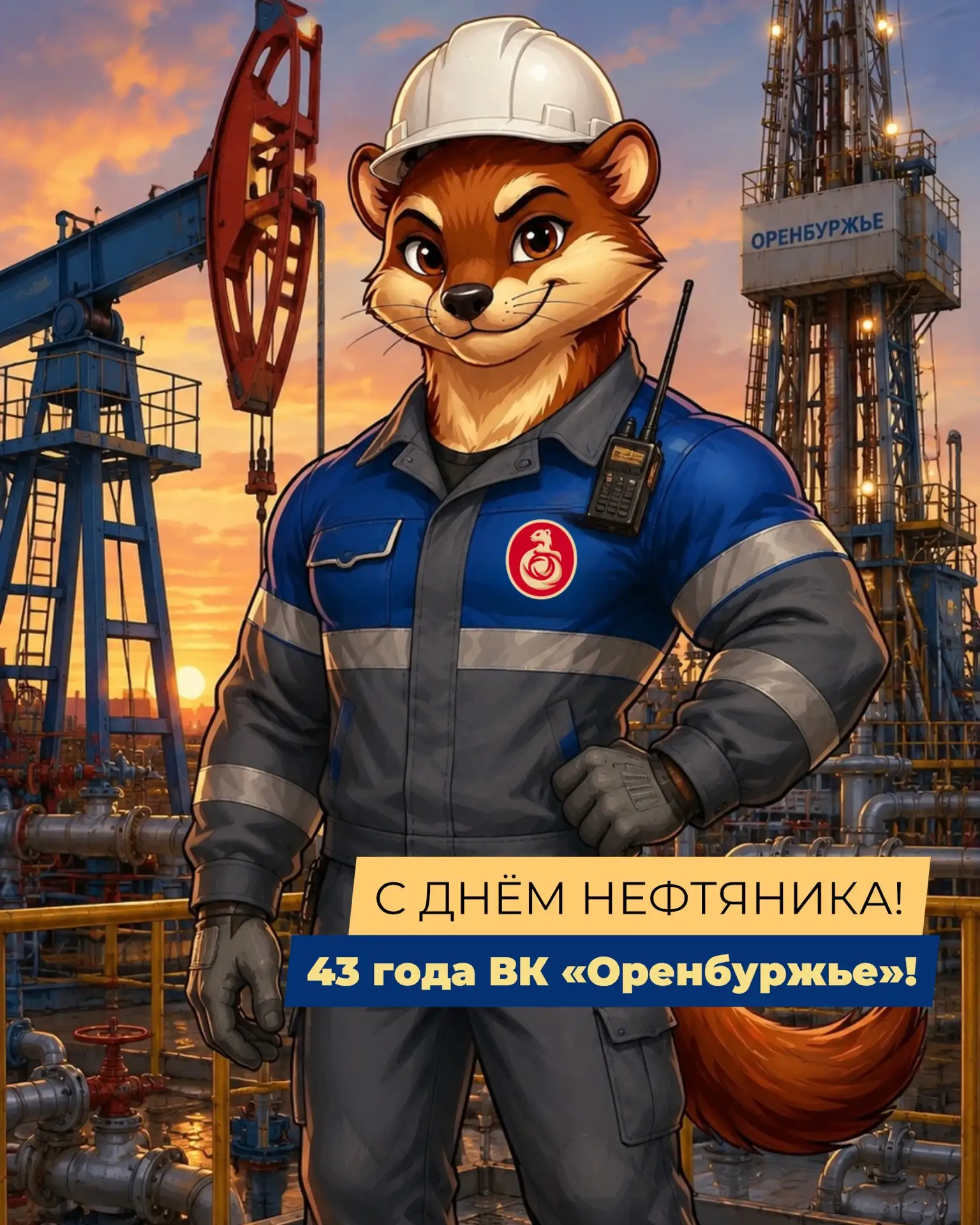 С ДНЁМ НЕФТЯНИКА! 🛢️