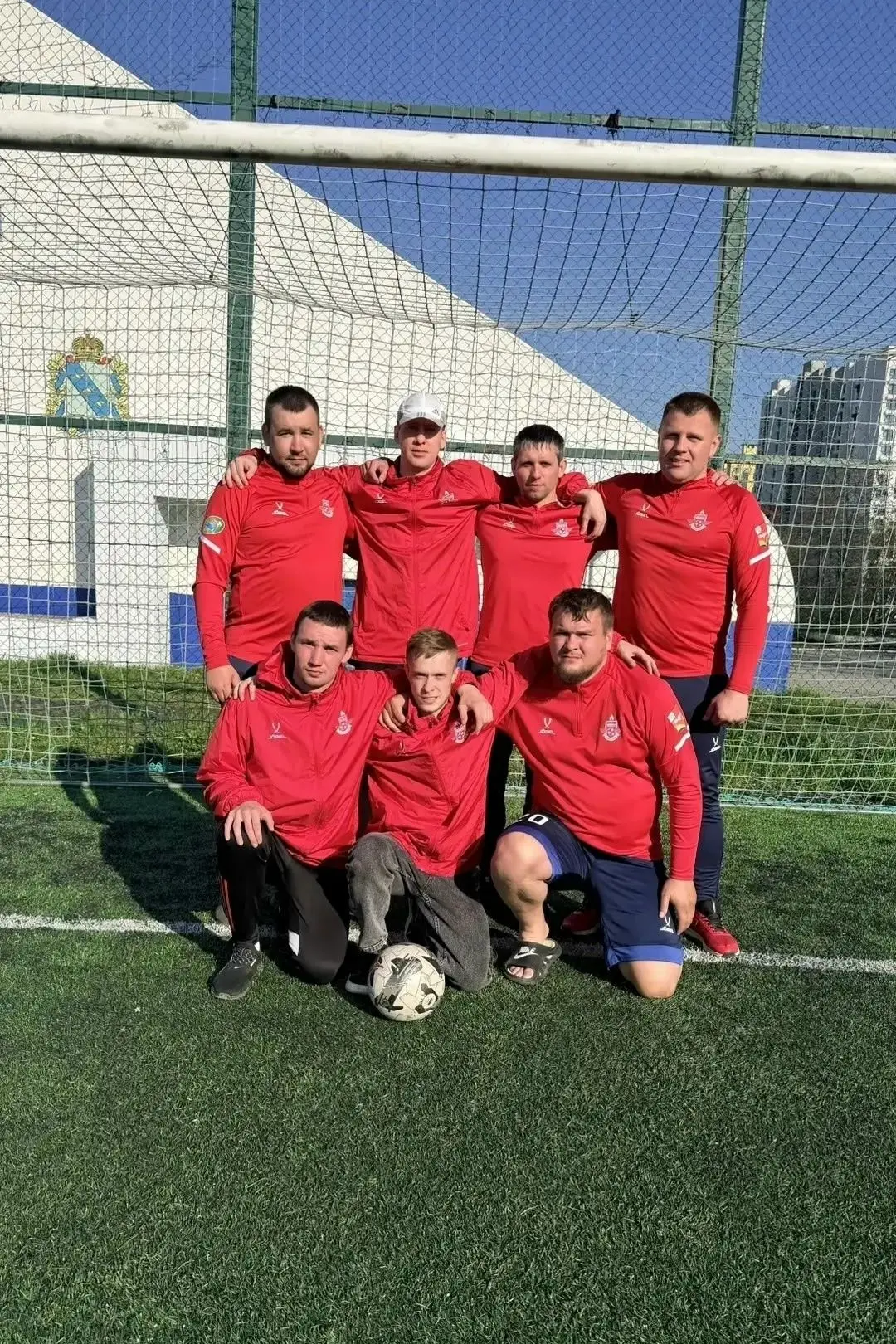 ⚽Сборная команда Советского района одержала уверенную победу в своей группе на Спартаки...