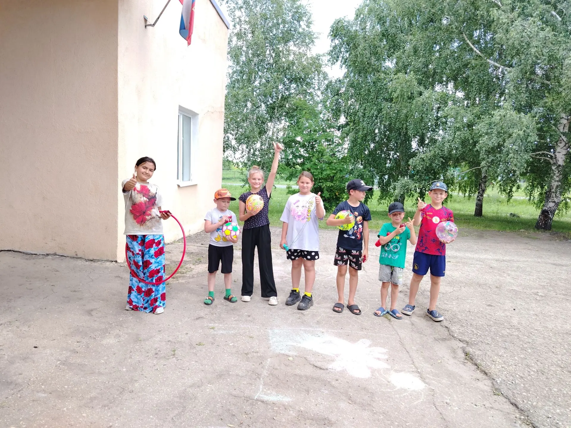 4 июля в сельском доме культуры села Тепляковка для детей организовали игровую программ...