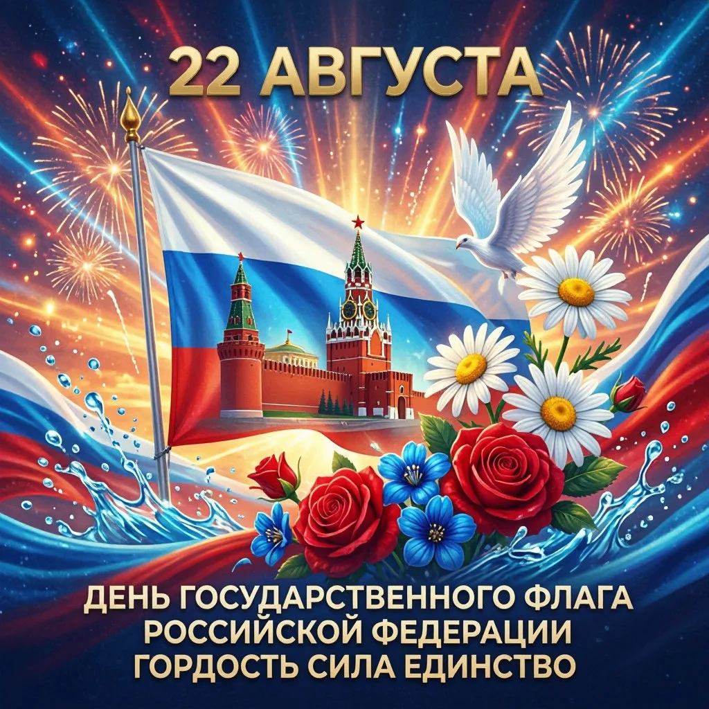 🇷🇺С Днём Государственного флага Российской Федерации!