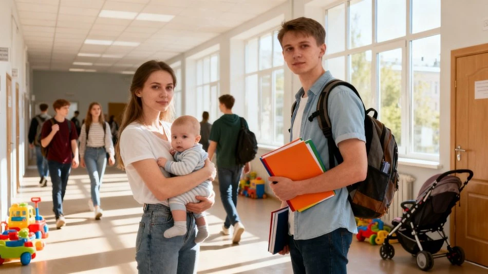 Студенткам с детьми хотят отменить плату за детский сад
