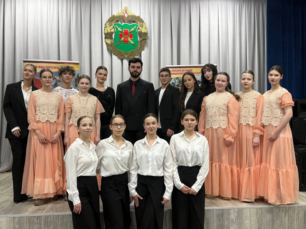 🎶 Патриотическая программа студентов ко Дню защитника Отечества