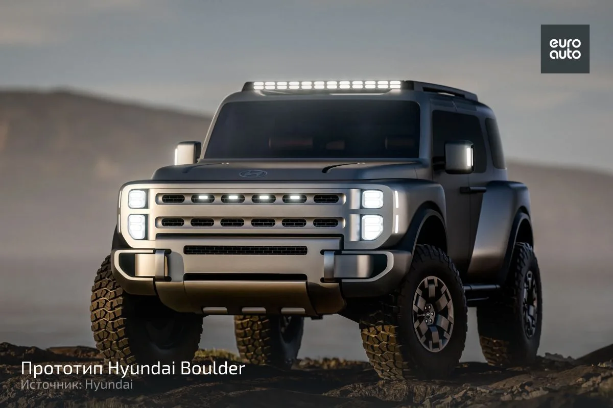 Hyundai зарегистрировали новый внедорожник Boulder в Индийском патентном ведомстве. Это...