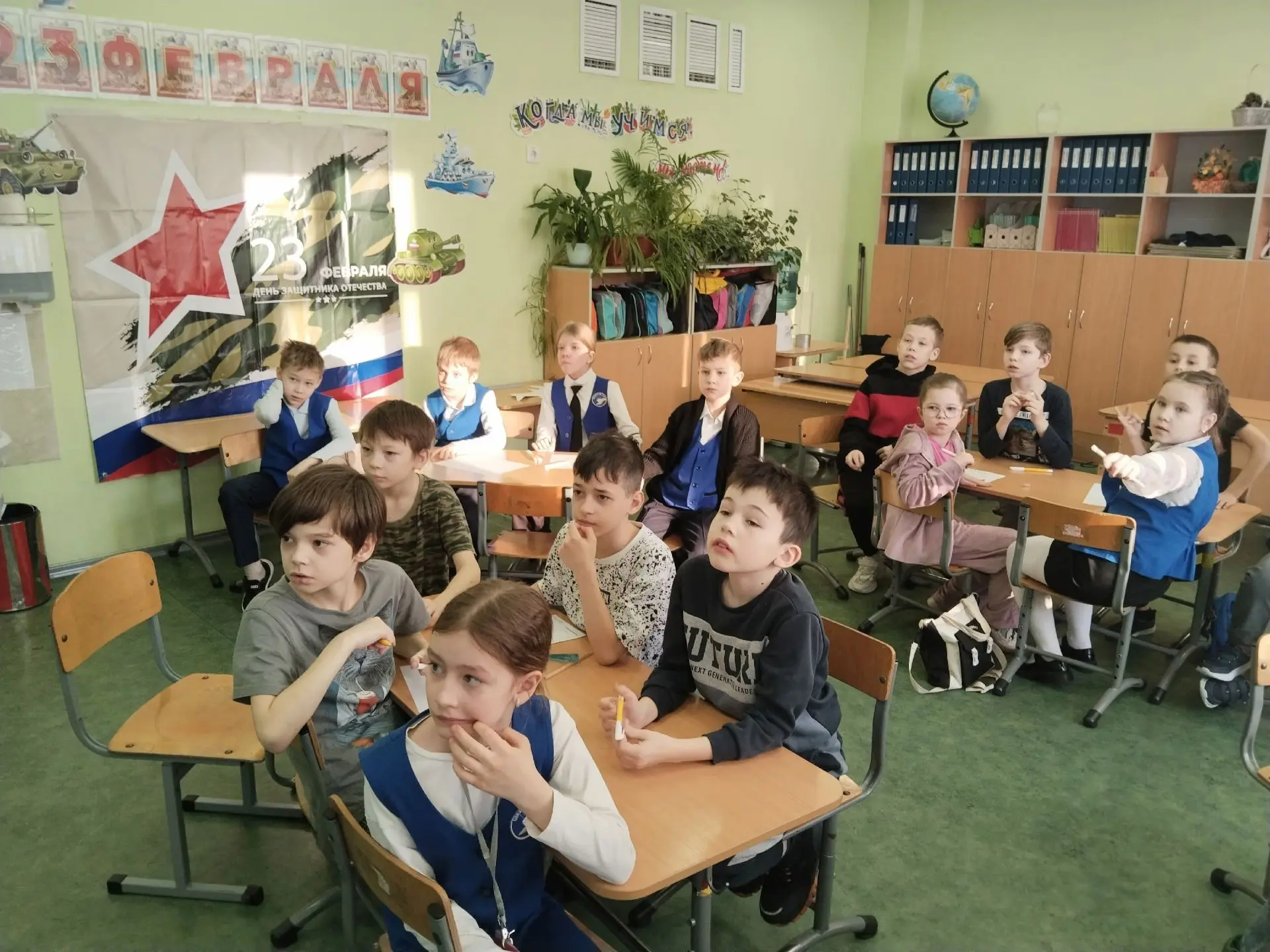 20 февраля в последний день 2 триместра состоялась интеллектуальная командная игра среди начальной ш