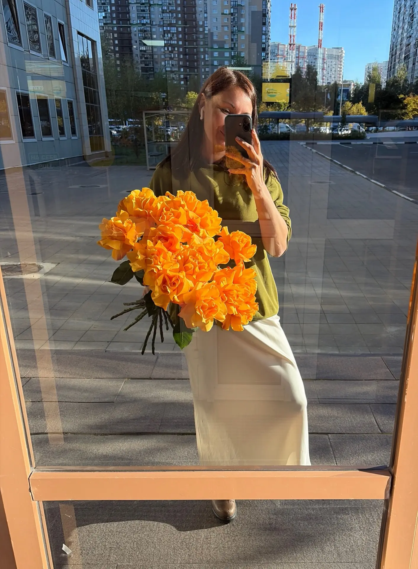 Очень нам нравятся этот сорт французских роз🧡🧡