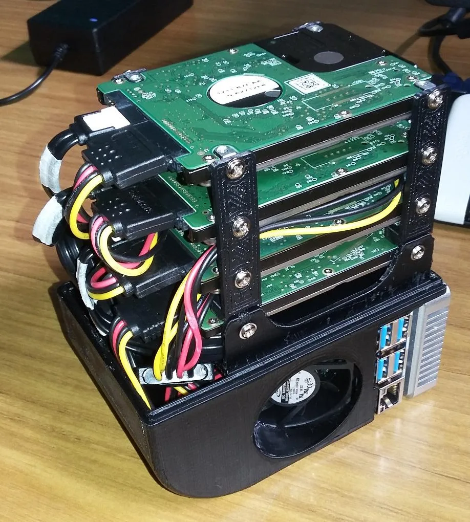 🖥 Мини-NAS на NanoPi M4 (статья на Eng)