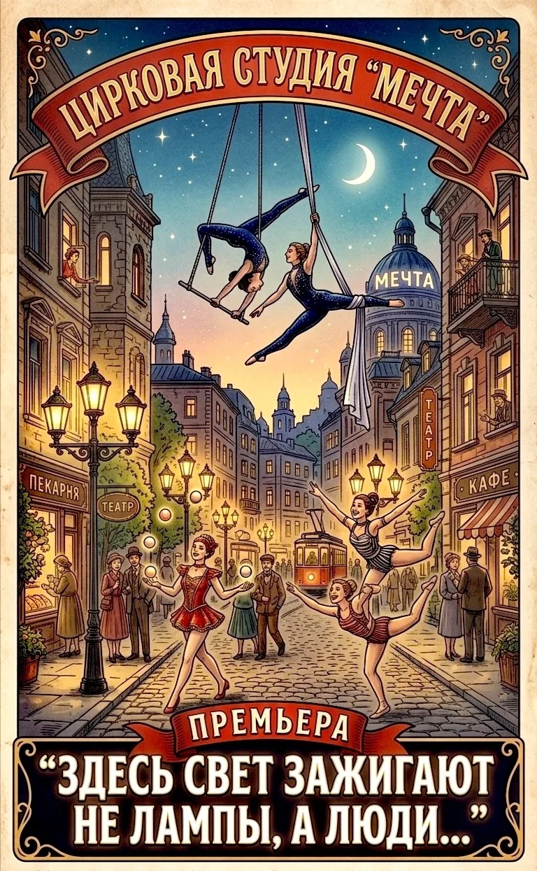 🎪✨ Цирковая студия "Мечта" приглашает на уникальную авторскую программу Ирины Смердово...