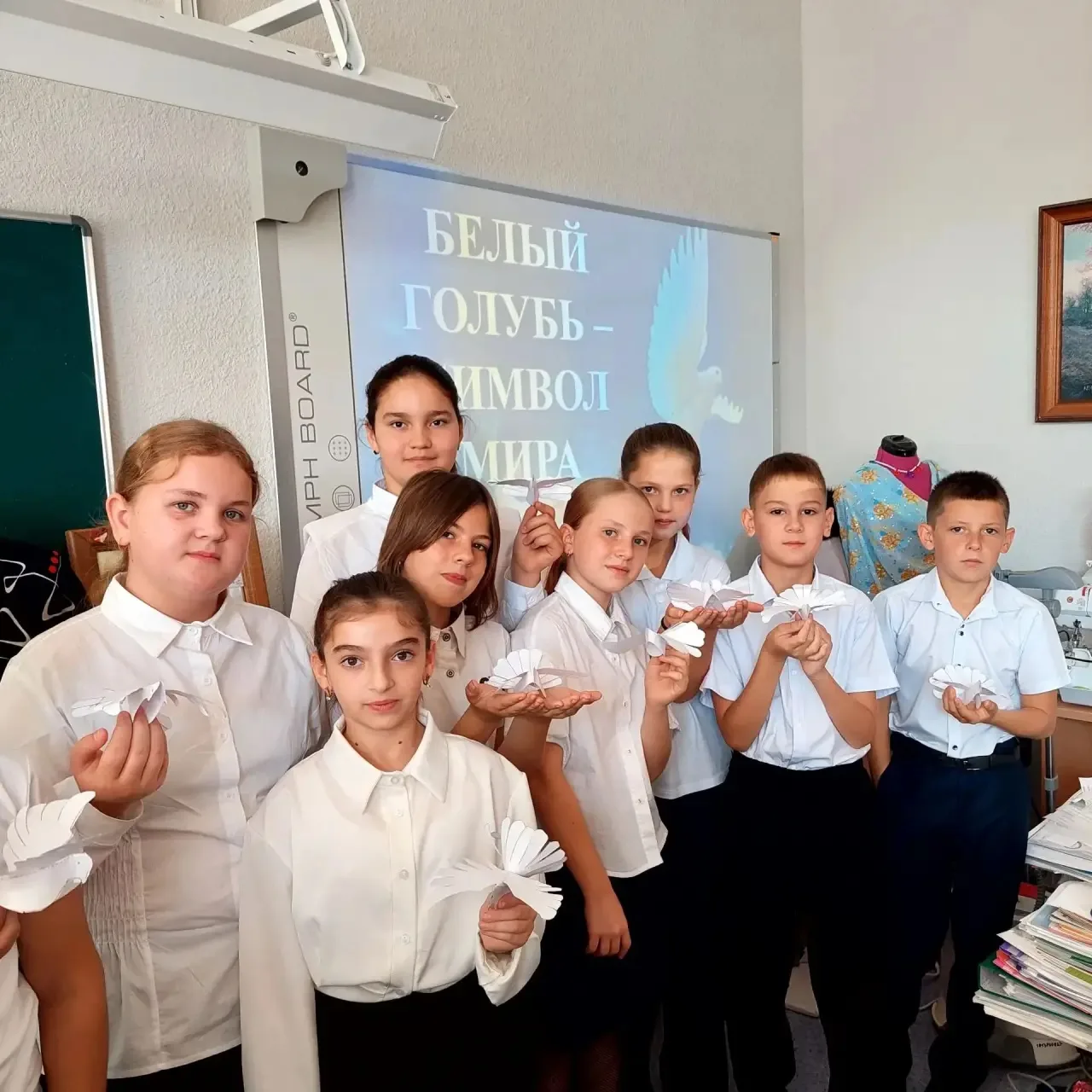 🕊️ «Голубь мира»: памятный мастер-класс к 3 сентября