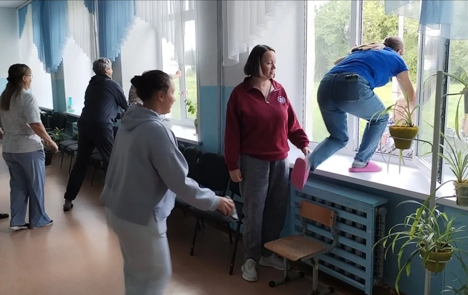 18 августа в МКОУ «Посадская ОШИ для обучающихся с ОВЗ» состоялась совместная тренировк...