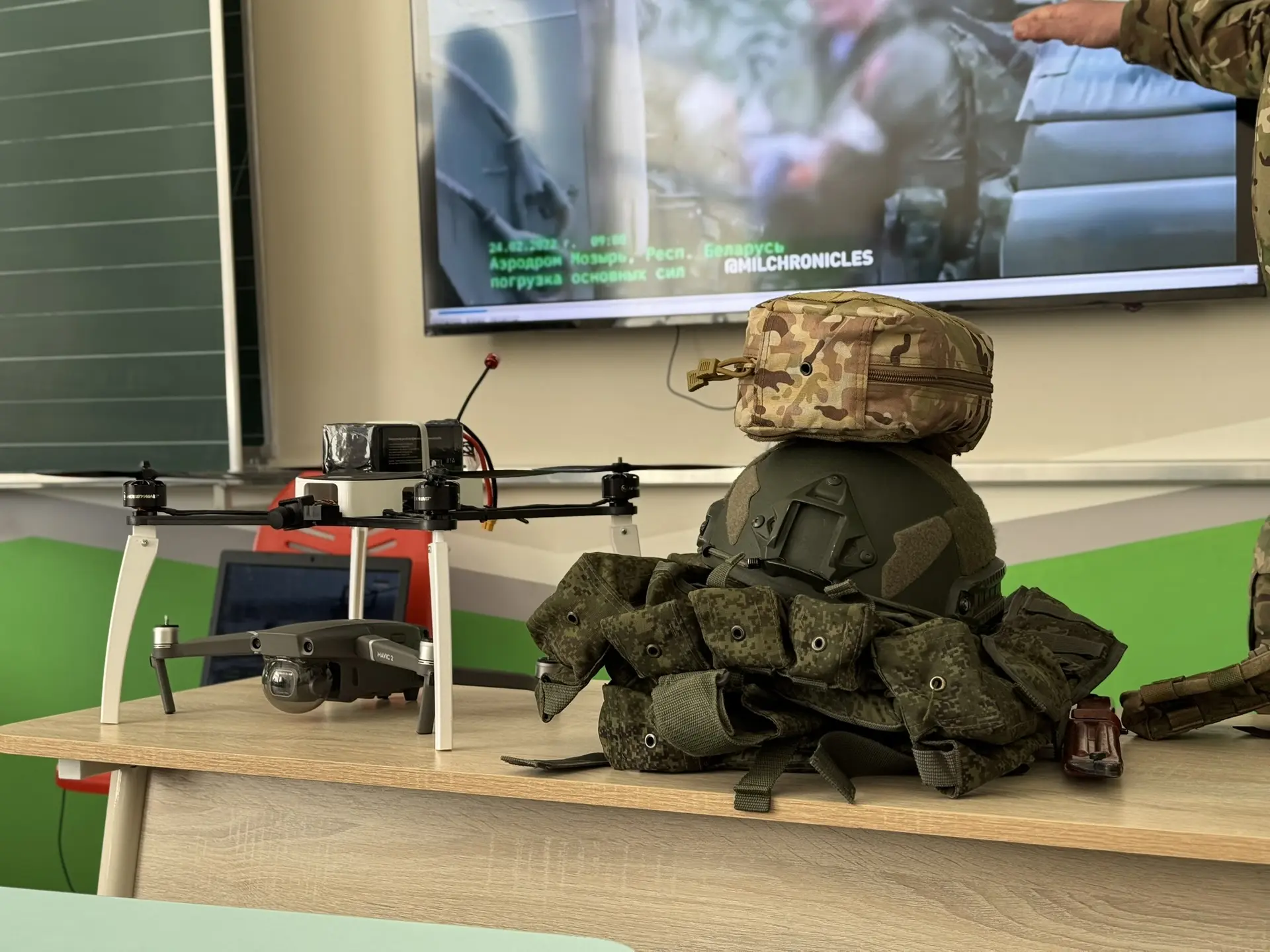🇷🇺Урок мужества от тех, кто защищает Родину!   На этой неделе в нашей школе произошло по-настоящему 