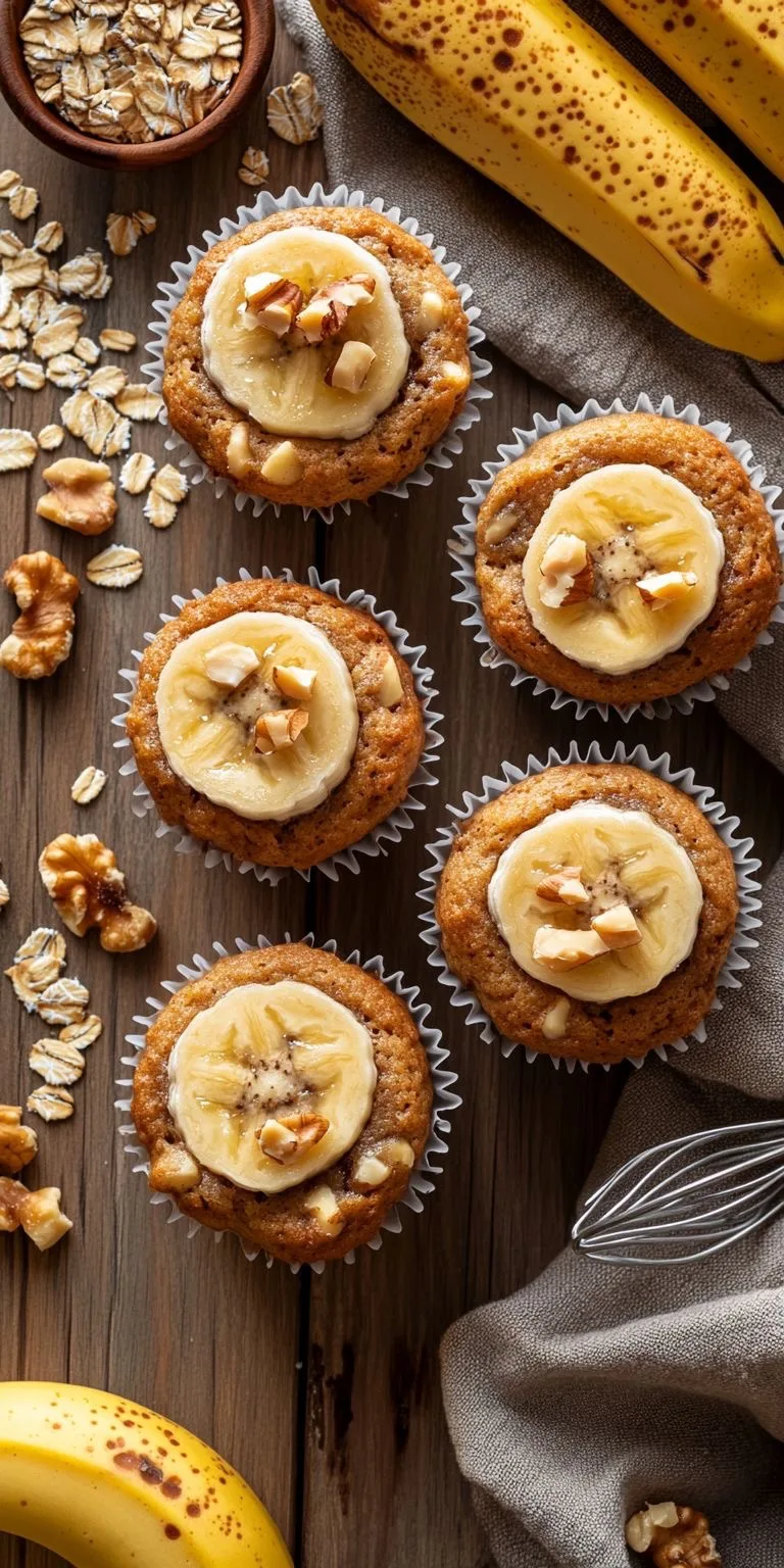 🧁Банановые маффины