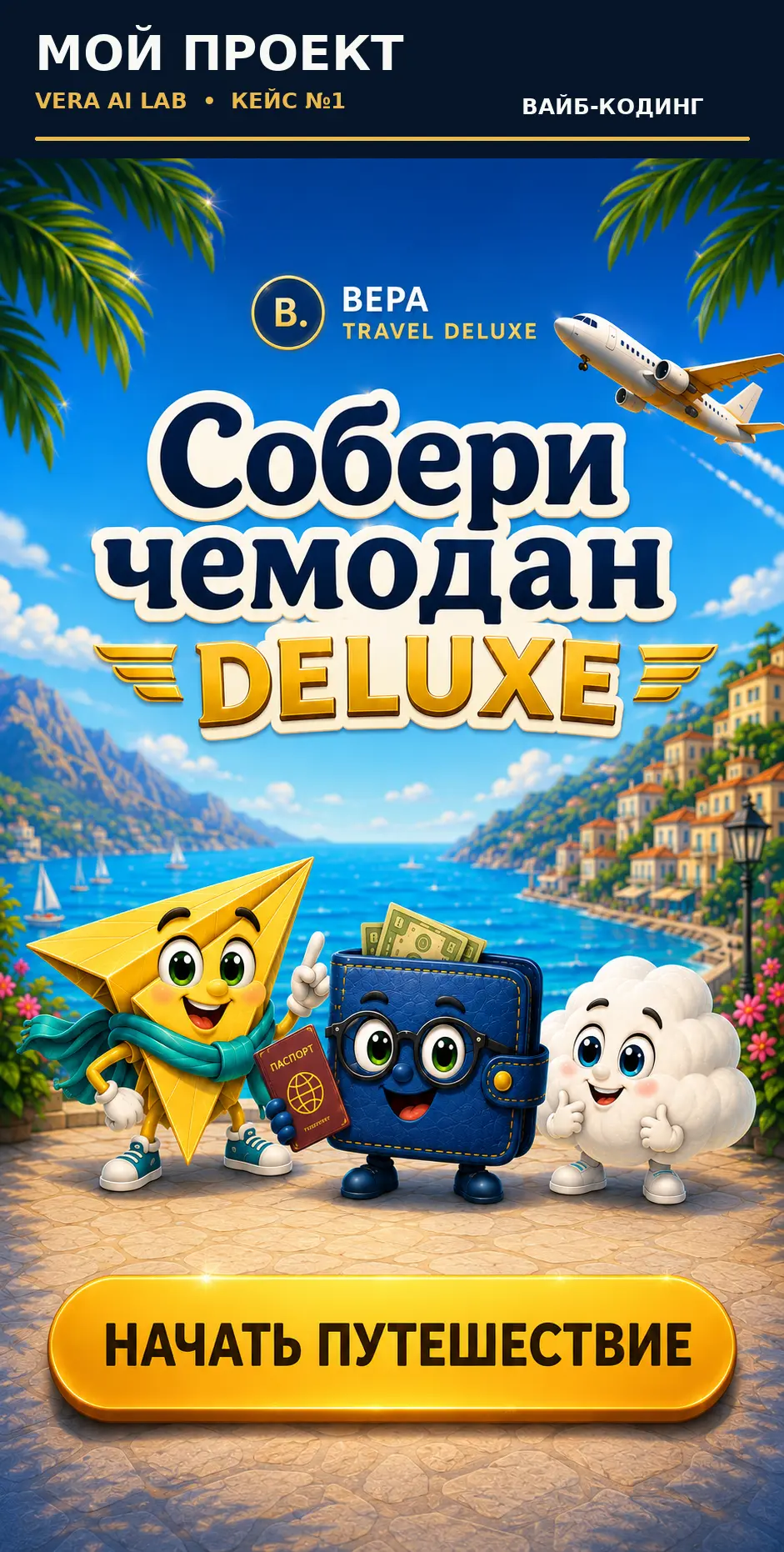 🎮 КЕЙС №1 | «СОБЕРИ ЧЕМОДАН DELUXE»