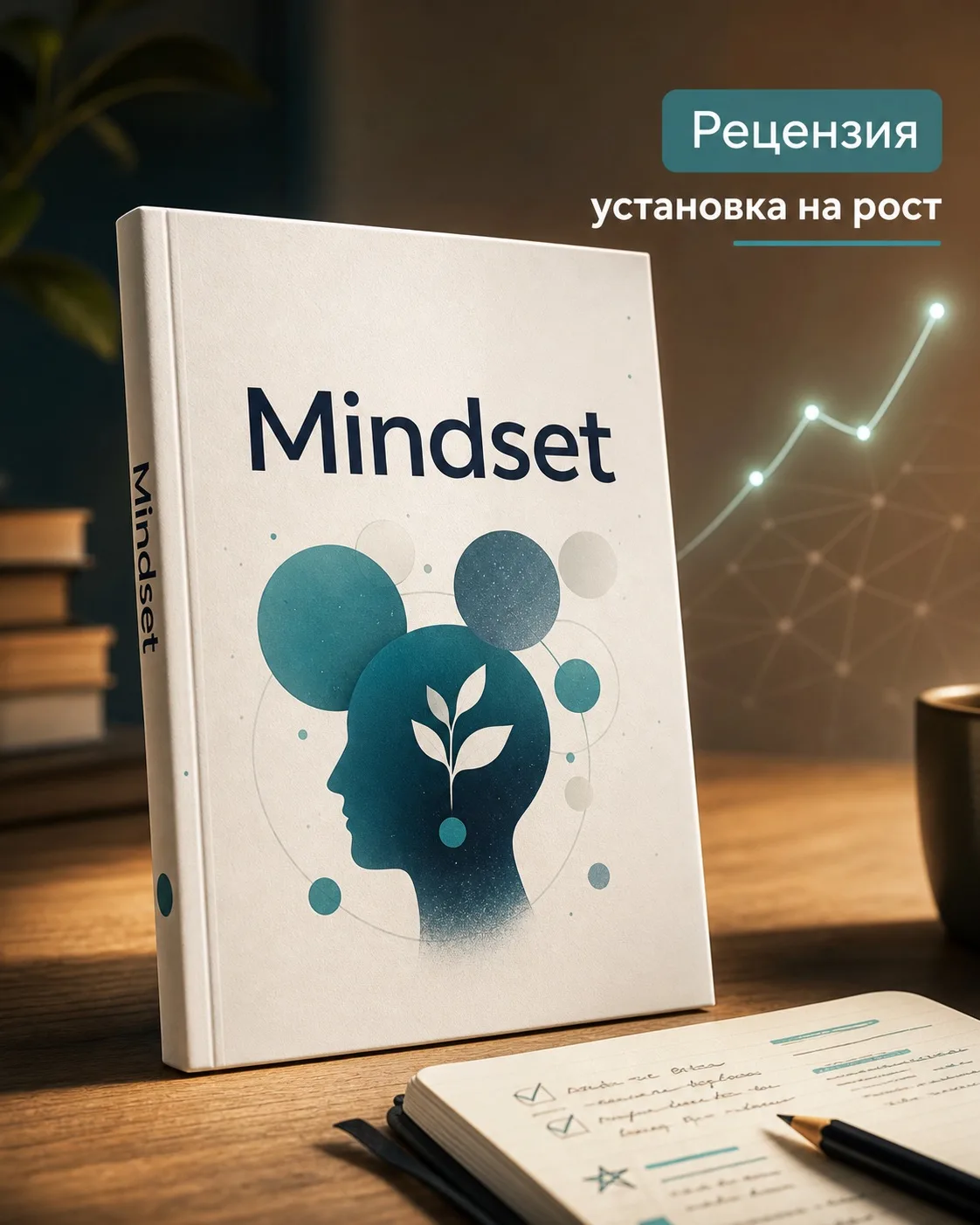 С помощью ИИ-ассистента перевел и прочитал книгу Dr Carol S. Dweck Mindset. Changing th...