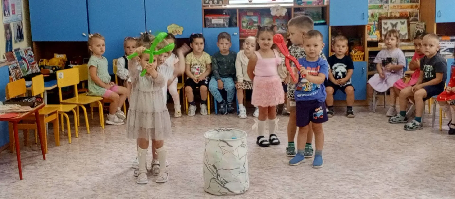 Игры со снежколепом  в детском саду в любое время года? Да это возможно. Для ребят млад...