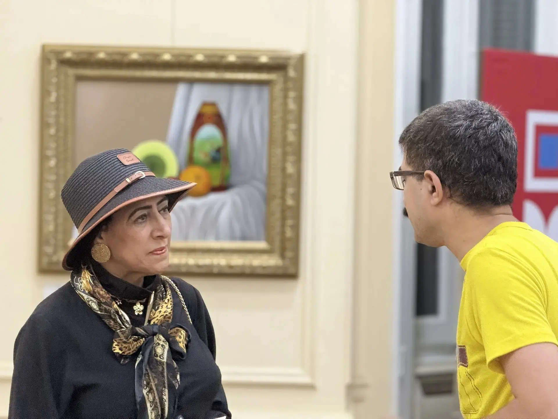 🎨 23 июня в Русском доме в Каире открылась художественная выставка «Символы цивилизаций»