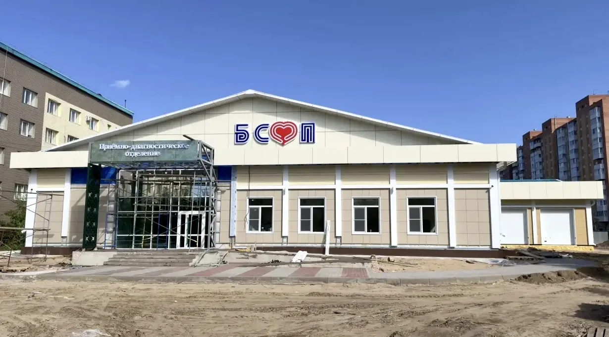 В Улан-Удэ завершается строительство нового приёмного отделения Республиканской клиниче...