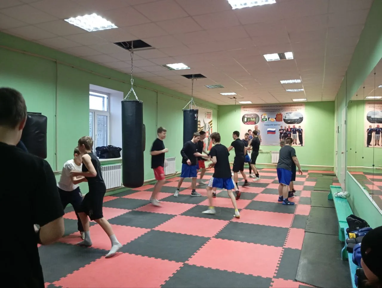 Открытая тренировка по боксу, посвящённая Дню освобождения г. Каменки-Днепровской и Все...